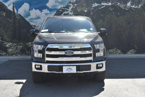 White Platinum Metallic Tri-Coat 2015 Ford F-150 Lariat