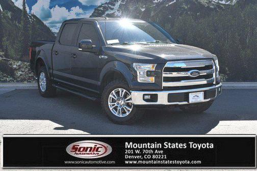 White Platinum Metallic Tri-Coat 2015 Ford F-150 Lariat