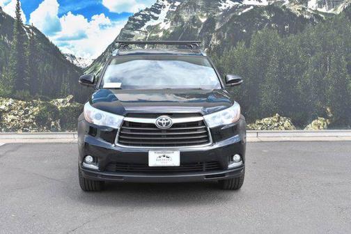 Midnight Black Metallic 2016 Toyota Highlander Limited