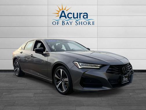 Liquid Carbon Metallic 2025 Acura TLX