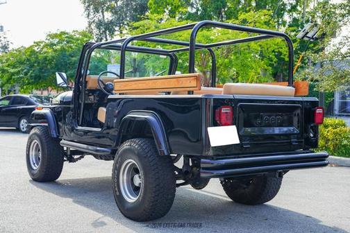 Black 1983 Jeep Scrambler