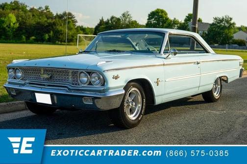 Light Blue 1963 Ford Galaxie 500 Base