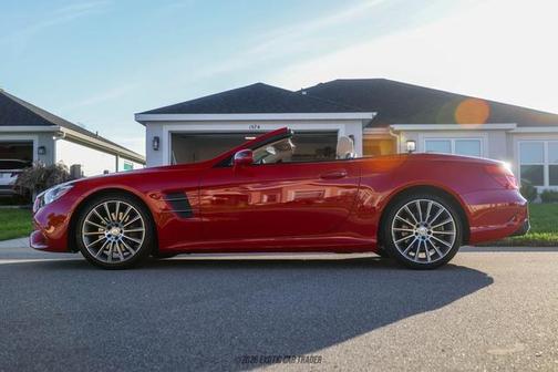 Mars Red 2017 Mercedes-Benz SL 450