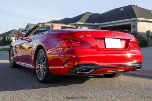 Mars Red 2017 Mercedes-Benz SL 450