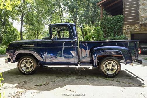 Midnight Blue 1960 Ford F100 Base