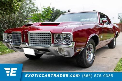 Burgundy 1971 Oldsmobile Cutlass Supreme Base