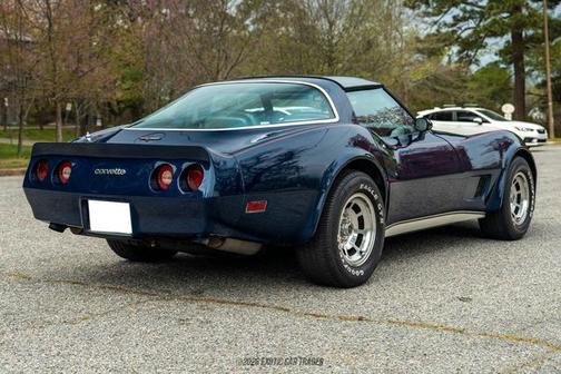 Blue 1981 Chevrolet Corvette Coupe