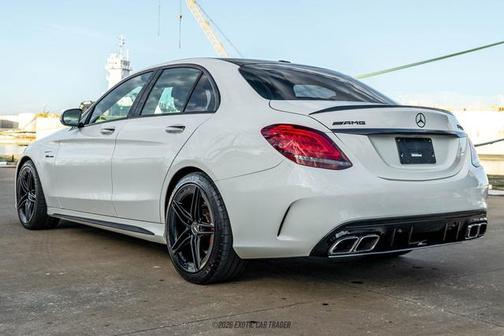 Polar White 2020 Mercedes-Benz AMG C 63 S