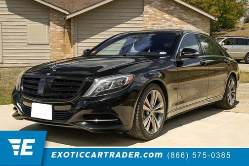 Black 2017 Mercedes-Benz S-Class 4MATIC