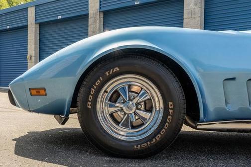 Light Blue 1977 Chevrolet Corvette