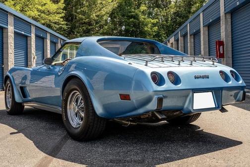 Light Blue 1977 Chevrolet Corvette