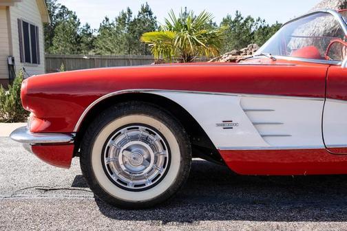Roman Red 1961 Chevrolet Corvette Base