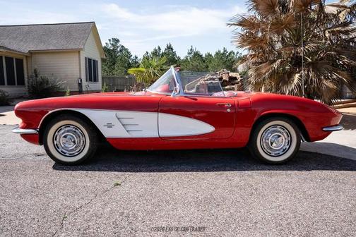 Roman Red 1961 Chevrolet Corvette Base