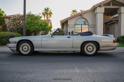 Diamond Blue Metallic 1990 Jaguar XJS Convertible