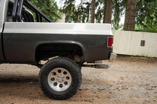 Silver/Charcoal 1979 Chevrolet C10/K10 Base