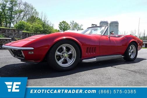 Red 1968 Chevrolet Corvette Base