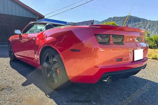 Inferno Orange Metallic 2012 Chevrolet Camaro 2SS
