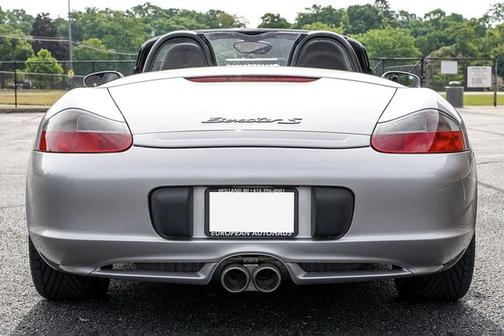 Arctic Silver Metallic 2003 Porsche Boxster S