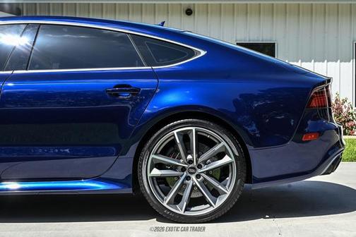 Navarra Blue 2018 Audi RS 7 4.0T Performance