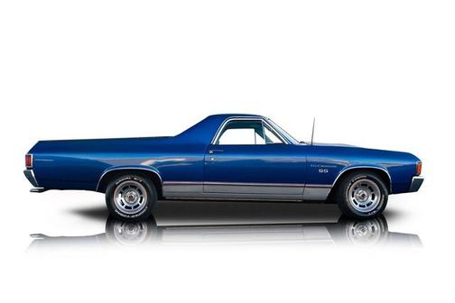 Blue 1972 Chevrolet El Camino Base