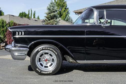 Black 1957 Chevrolet Bel Air Base