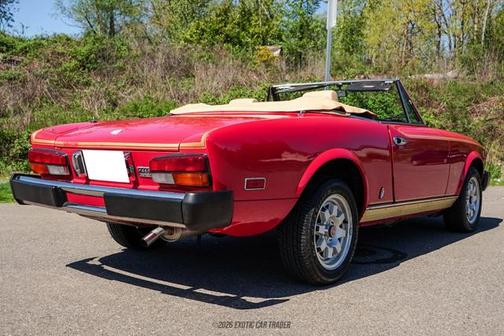 Cherry Red 1982 FIAT 124
