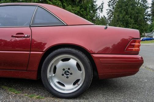 Magma Red 1999 Mercedes-Benz SL-Class