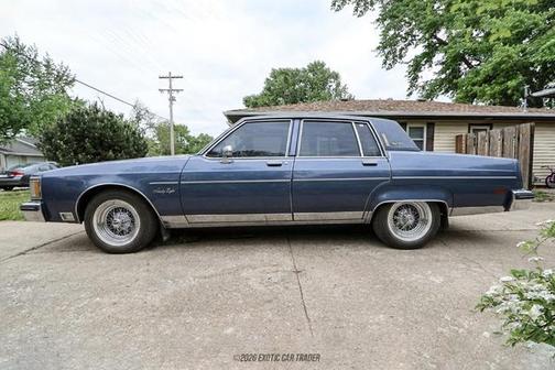 Blue 1983 Oldsmobile Ninety-Eight Base