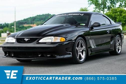 Black Clearcoat 1998 Ford Mustang GT