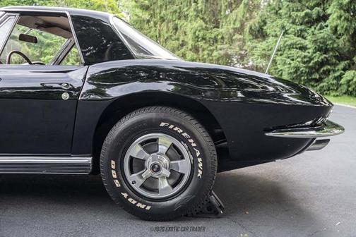 Tuxedo Black 1966 Chevrolet Corvette Base