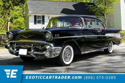 Onyx Black 1957 Chevrolet Bel Air Base