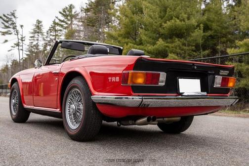Signal Red 1969 Triumph TR6 Base