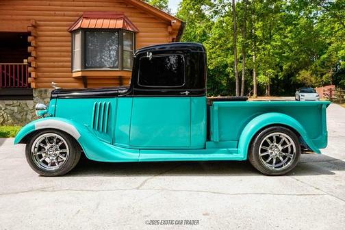 Turquoise/Black 1936 Chevrolet Pickup Truck Base