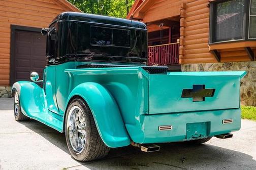 Turquoise/Black 1936 Chevrolet Pickup Truck Base