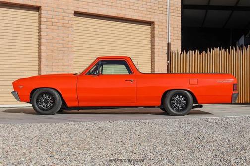 Orange 1967 Chevrolet El Camino Base