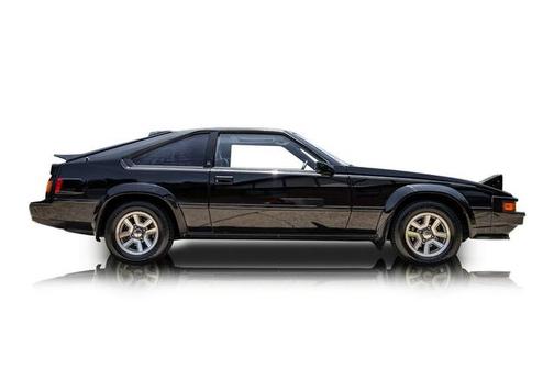 Black 1985 Toyota Celica Supra