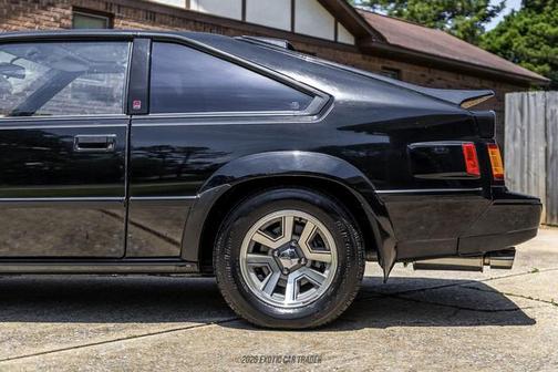 Black 1985 Toyota Celica Supra