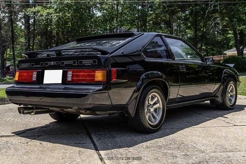 Black 1985 Toyota Celica Supra