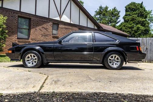 Black 1985 Toyota Celica Supra