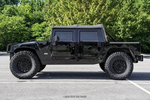 Black 2003 Hummer H1 Open Top