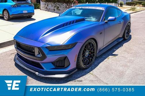 Atlas Blue Metallic 2024 Ford Mustang GT Premium
