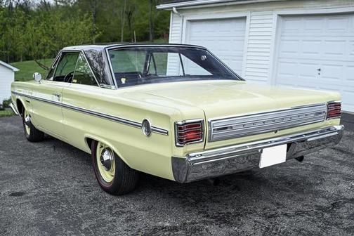 Soft Yellow 1966 Plymouth Belvedere