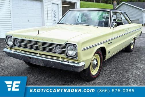 Soft Yellow 1966 Plymouth Belvedere