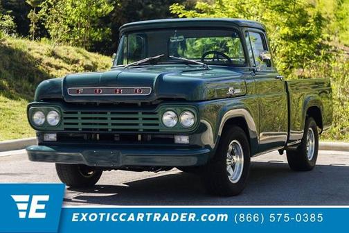 Green 1959 Ford F100 Base