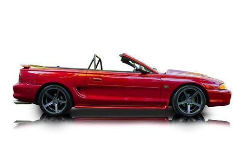 Laser Red Metallic Tint 1995 Ford Mustang GT