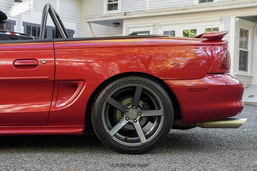 Laser Red Metallic Tint 1995 Ford Mustang GT