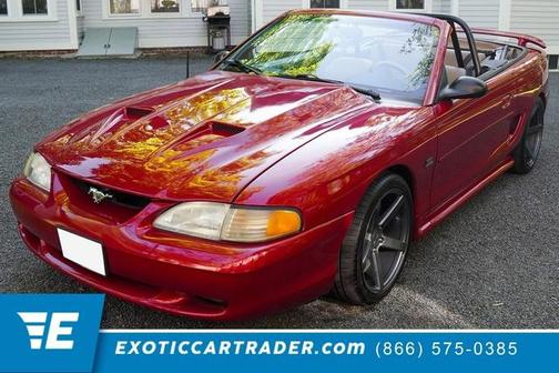 Laser Red Metallic Tint 1995 Ford Mustang GT