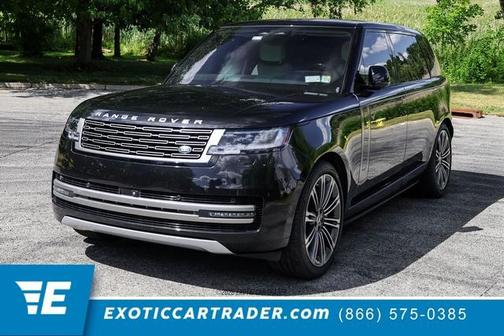 Santorini Black 2025 Land Rover Range Rover P530 SE 7 Seat