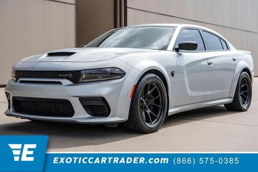 Triple Nickel Clearcoat 2023 Dodge Charger SRT Hellcat Widebody Jailbreak
