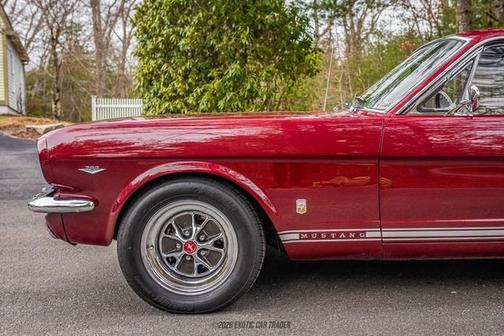 Maroon 1965 Ford Mustang Base